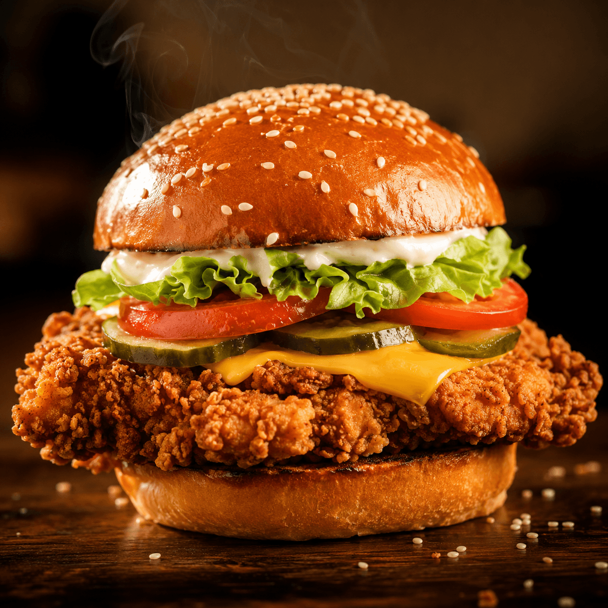 Crispy Chicken Burger