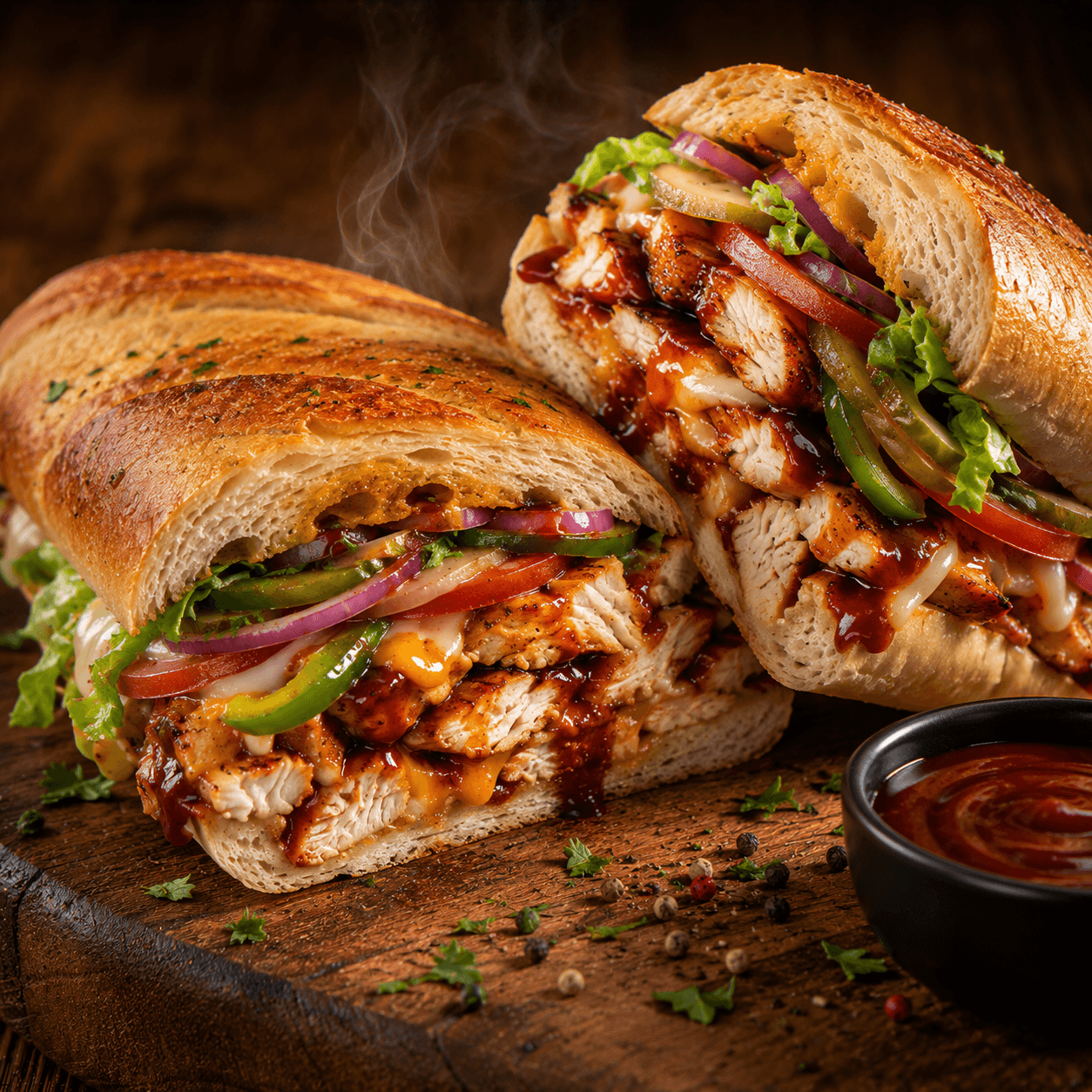 BBQ Chicken Sub