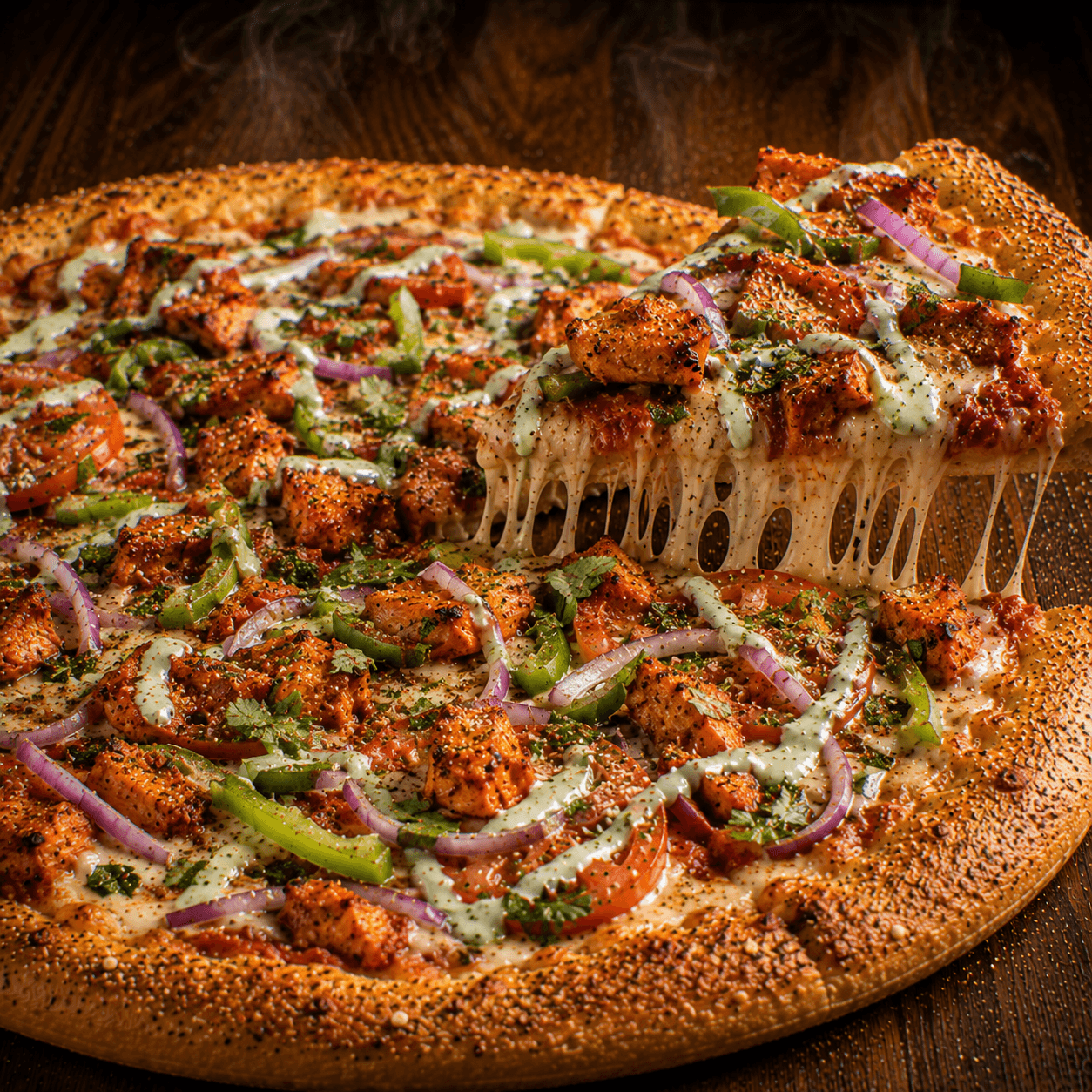 Tandoori Chicken Pizza