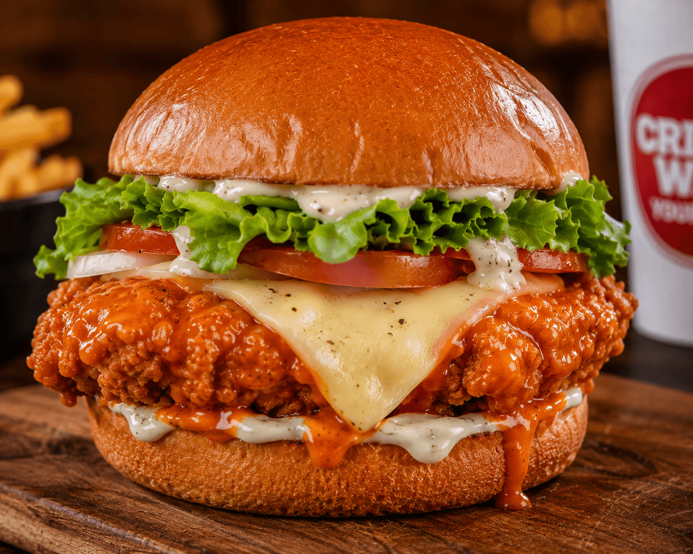 Buffalo Ranch Burger
