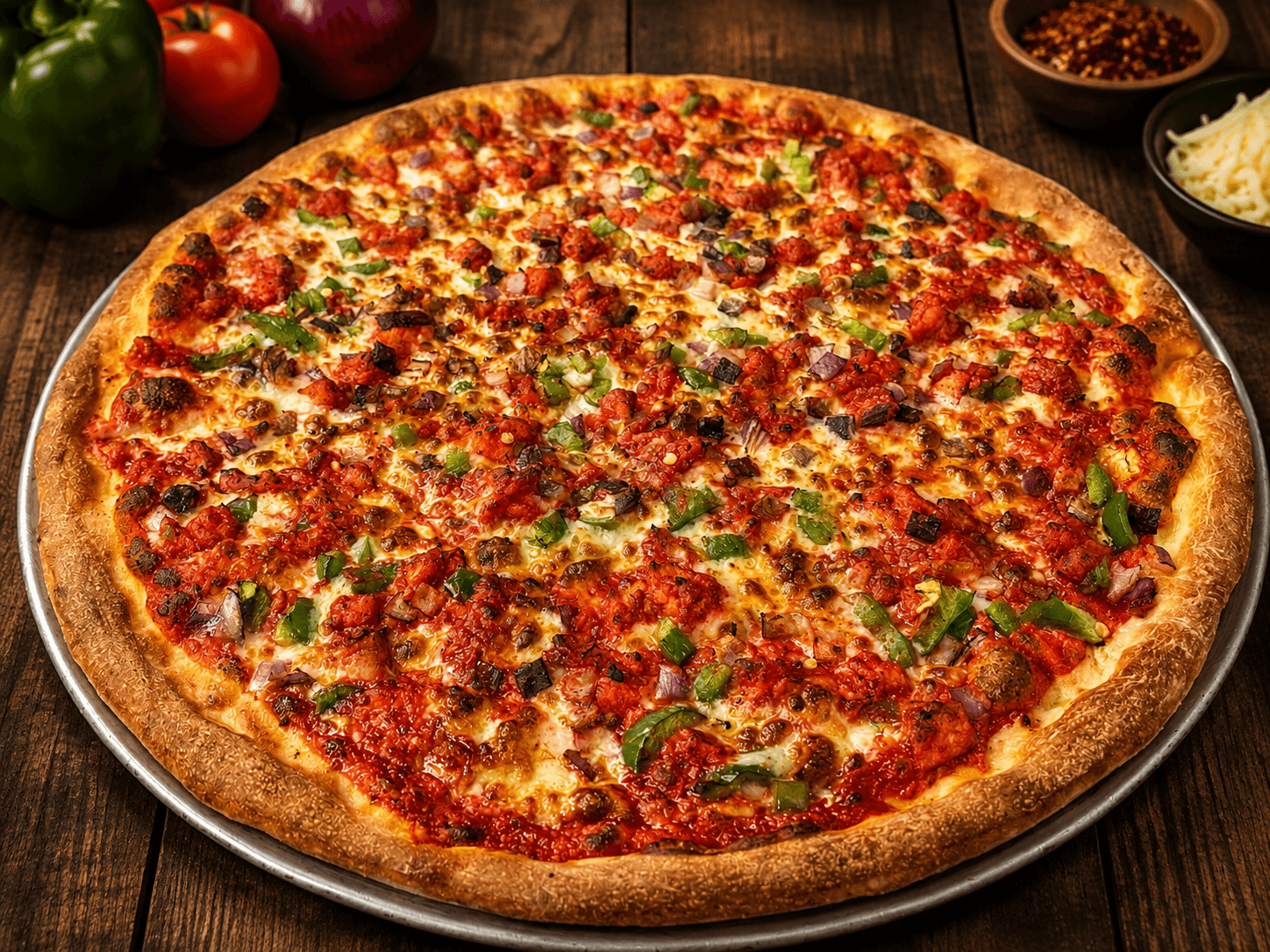 Tandoori Chicken Pizza (XL 16")