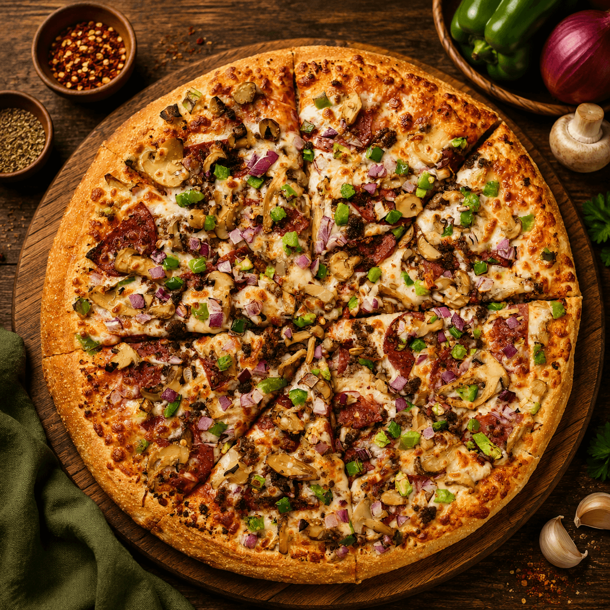 Supreme Pizza (L 14")