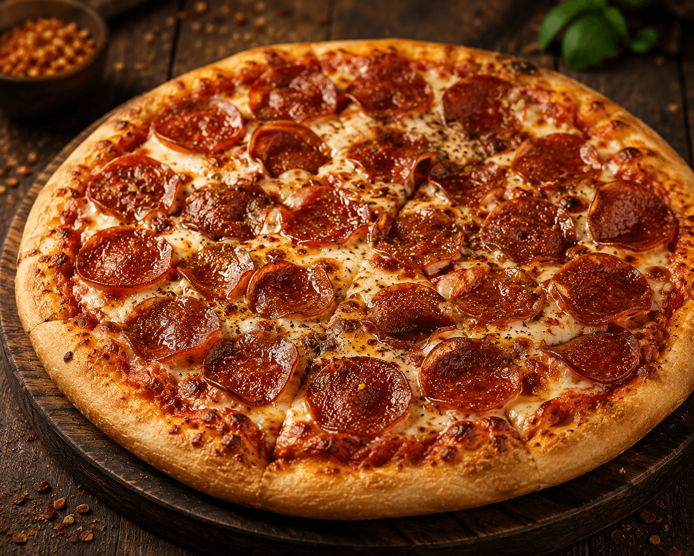 Beef Pepperoni Pizza (M 12")